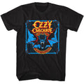 Black Ozzy Osbourne t-shirt featuring an Ozzy Demon Bat design