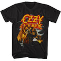 Black Ozzy Osbourne t-shirt featuring a Bark at the Moon design