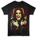 Black Ozzy Osbourne t-shirt featuring an Ozzy POD design