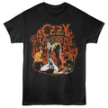 Black Ozzy Osbourne t-shirt featuring a Halloween Blizzard of Ozz design