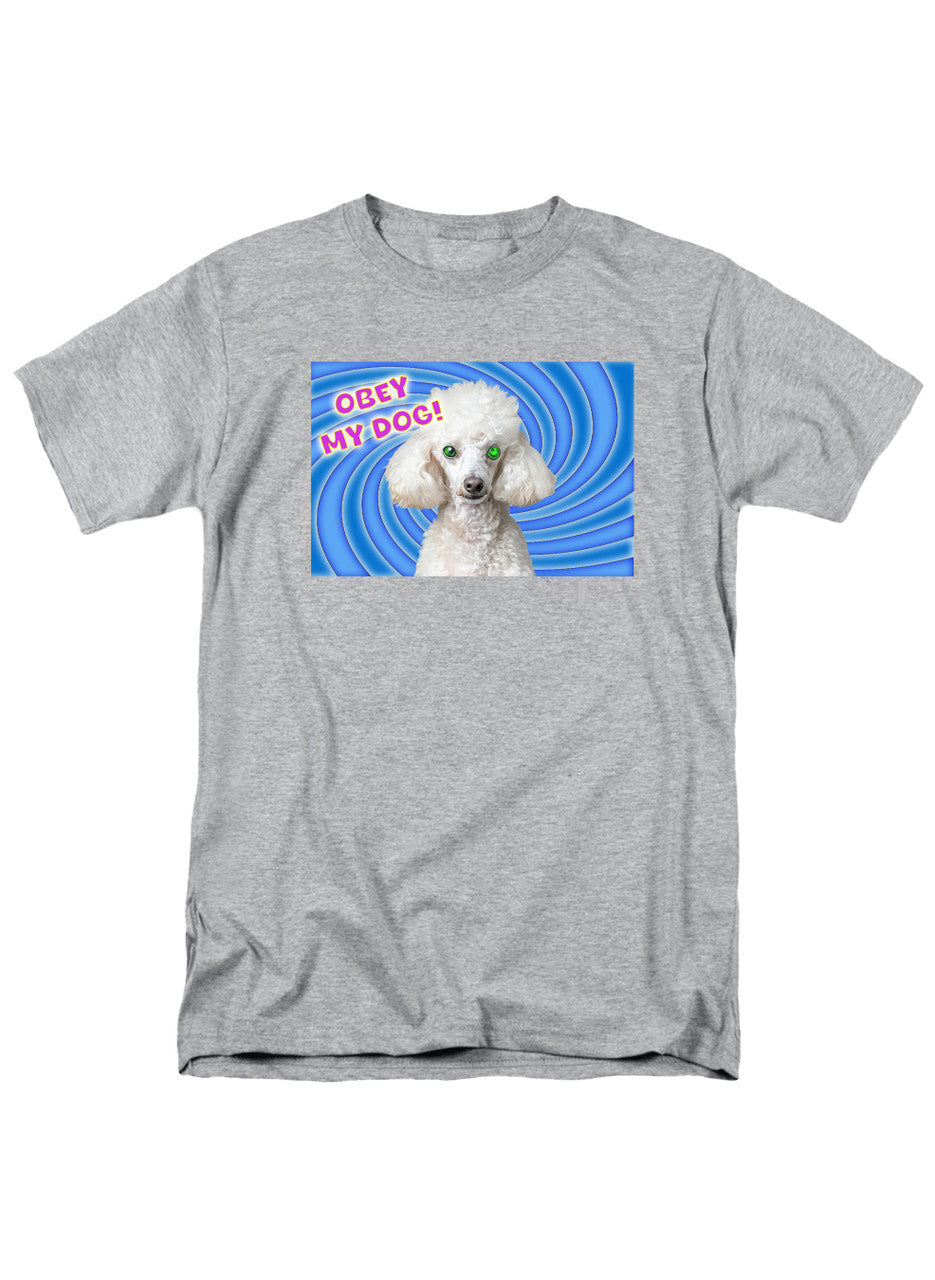 Gray Obey My Dog! T-Shirt