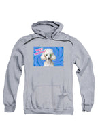 Gray Obey My Dog! Hoodie