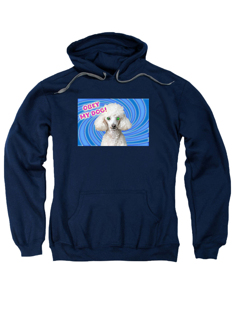 Navy Obey My Dog! Hoodie