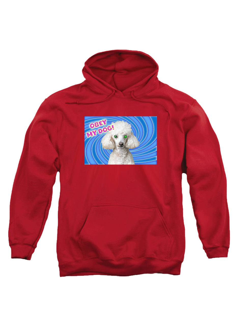 Red Obey My Dog! Hoodie
