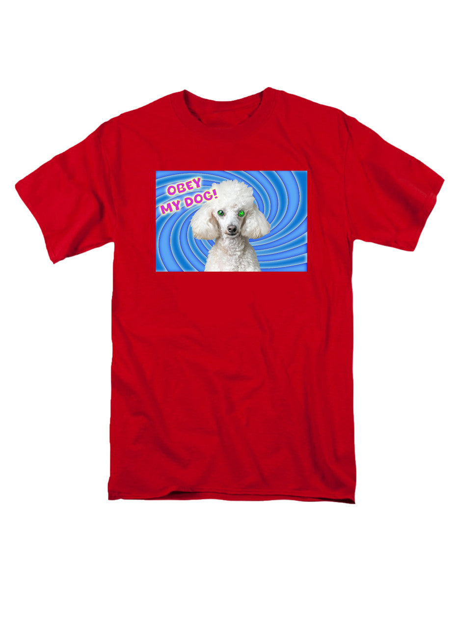 Red Obey My Dog! T-Shirt