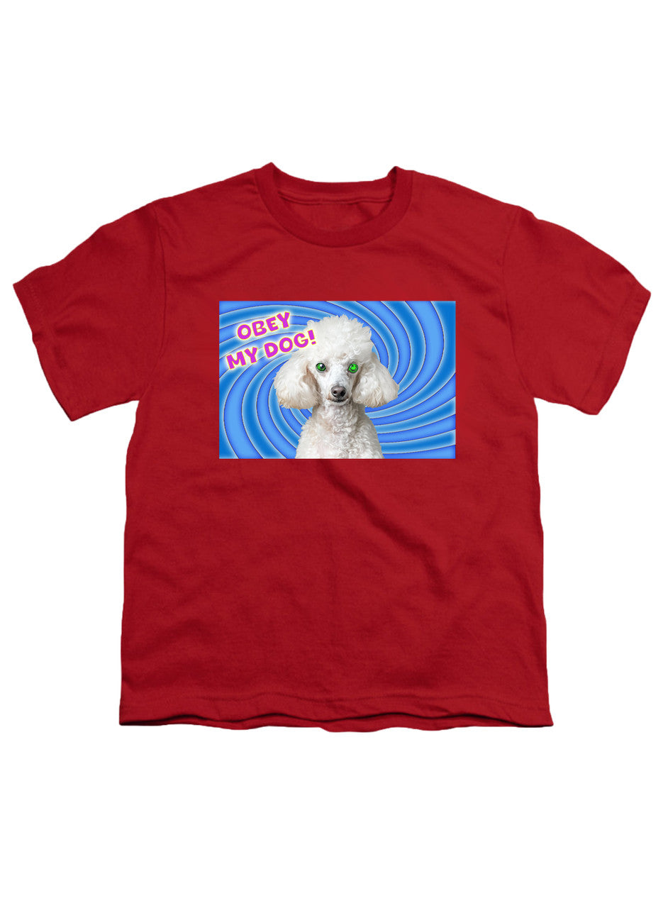 Red Obey My Dog! Youth/Toddler T-Shirt