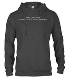 Charcoal One Does Not Simply Walk Fantasy Hoodie