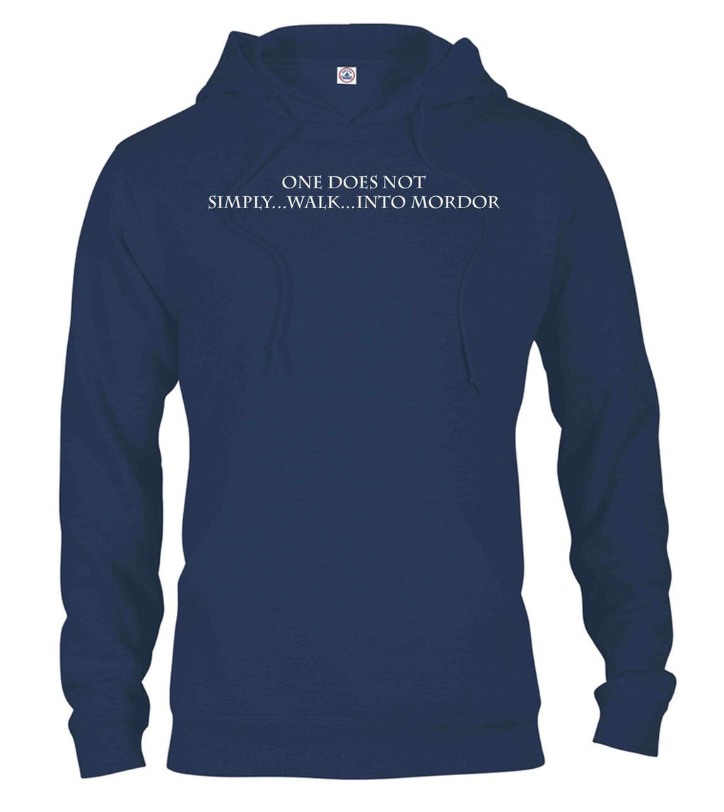 Navy One Does Not Simply Walk Fantasy Hoodie