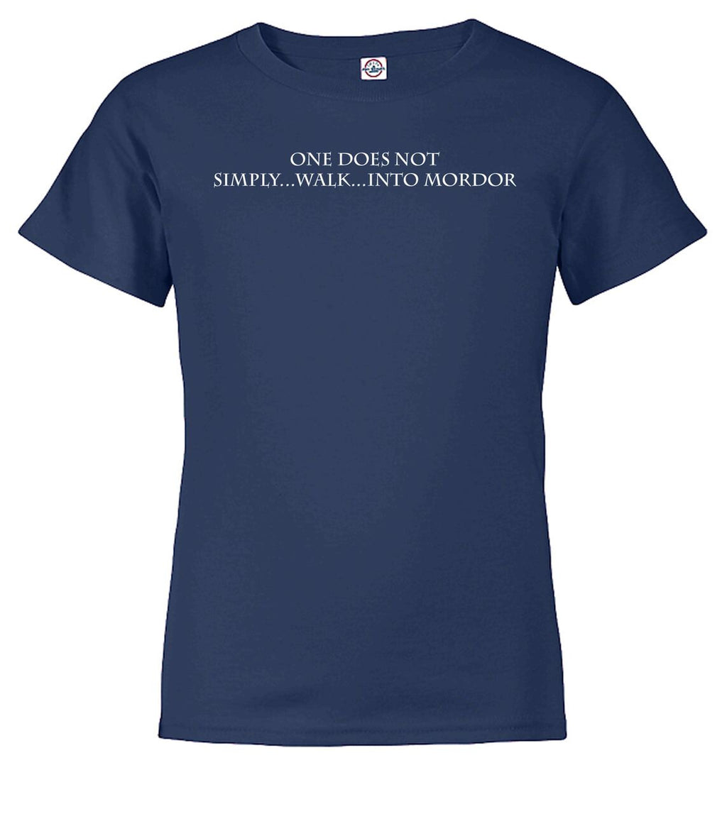 Navy One Does Not Simply Walk Fantasy Youth/Toddler T-Shirt