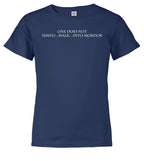 Navy One Does Not Simply Walk Fantasy Youth/Toddler T-Shirt