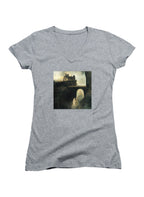 Gray Osgiliath Juniors V-Neck T-Shirt