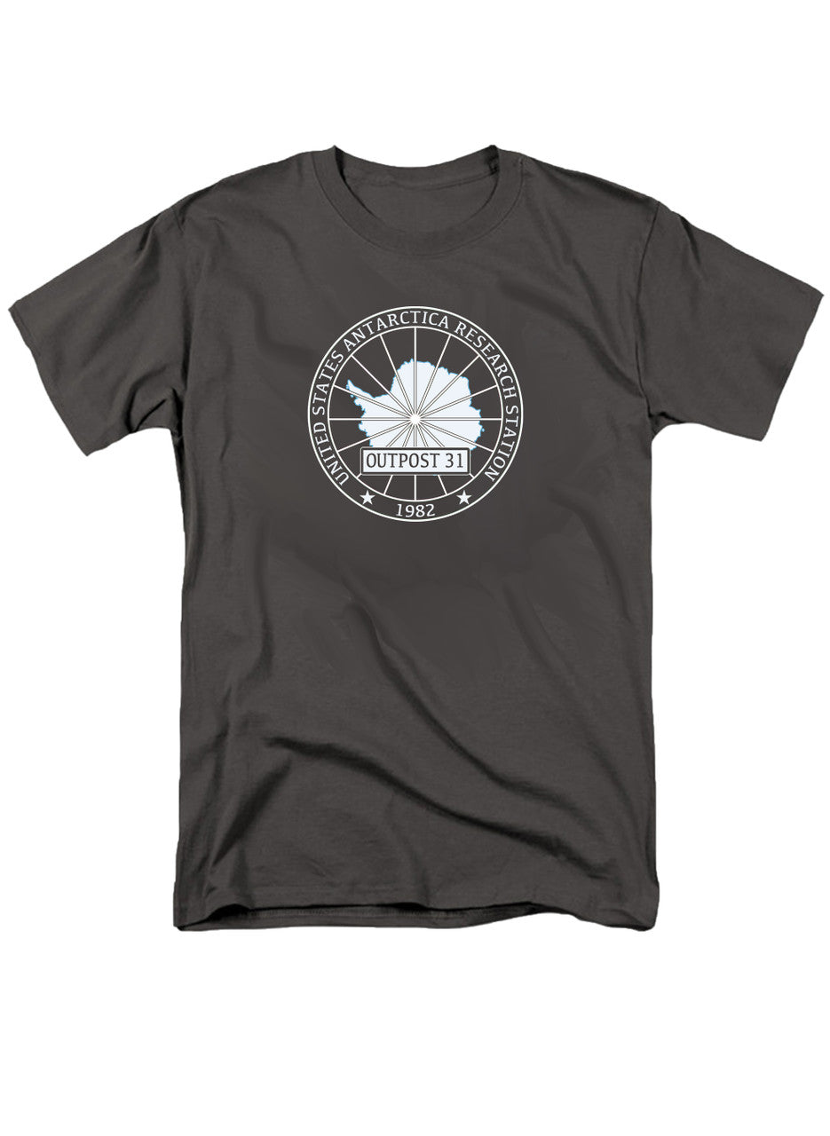 Charcoal Outpost 31 Badge T-Shirt