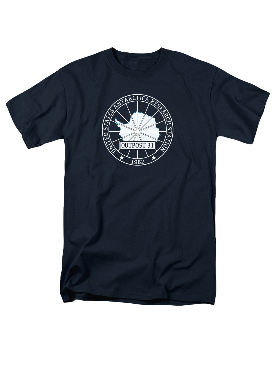 Navy Outpost 31 Badge T-Shirt