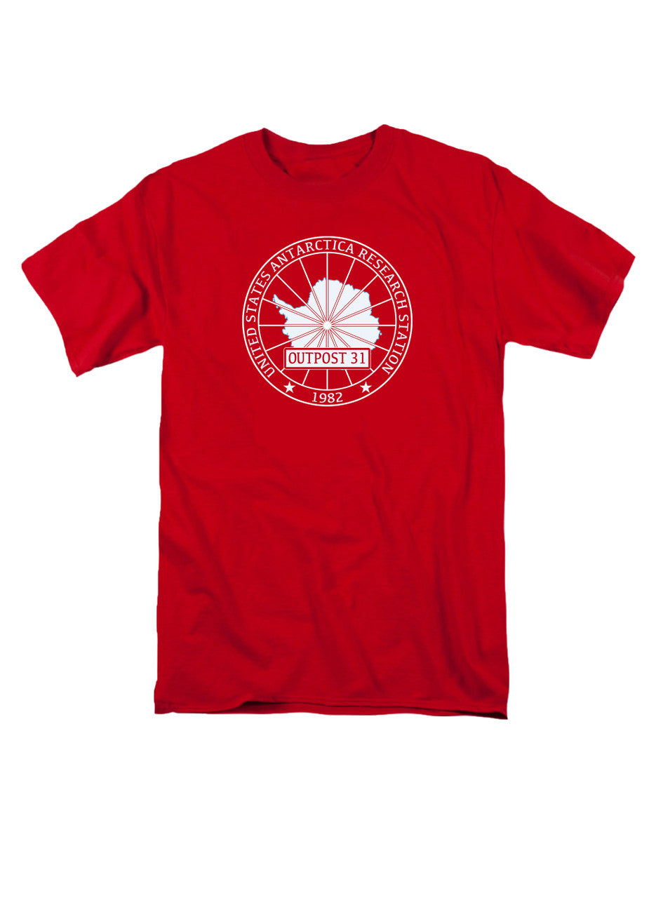 Red Outpost 31 Badge T-Shirt