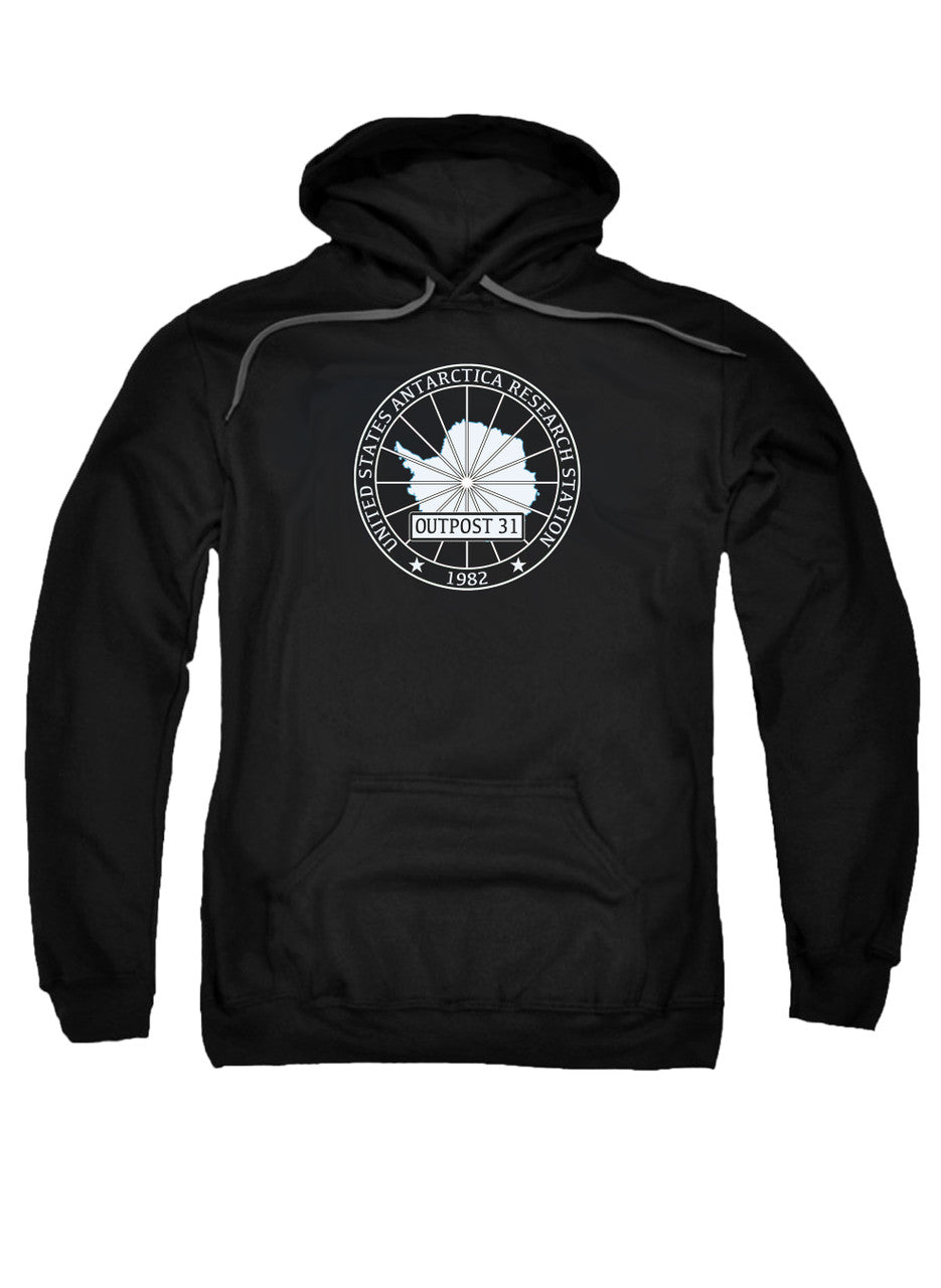 Black Outpost 31 Badge Hoodie