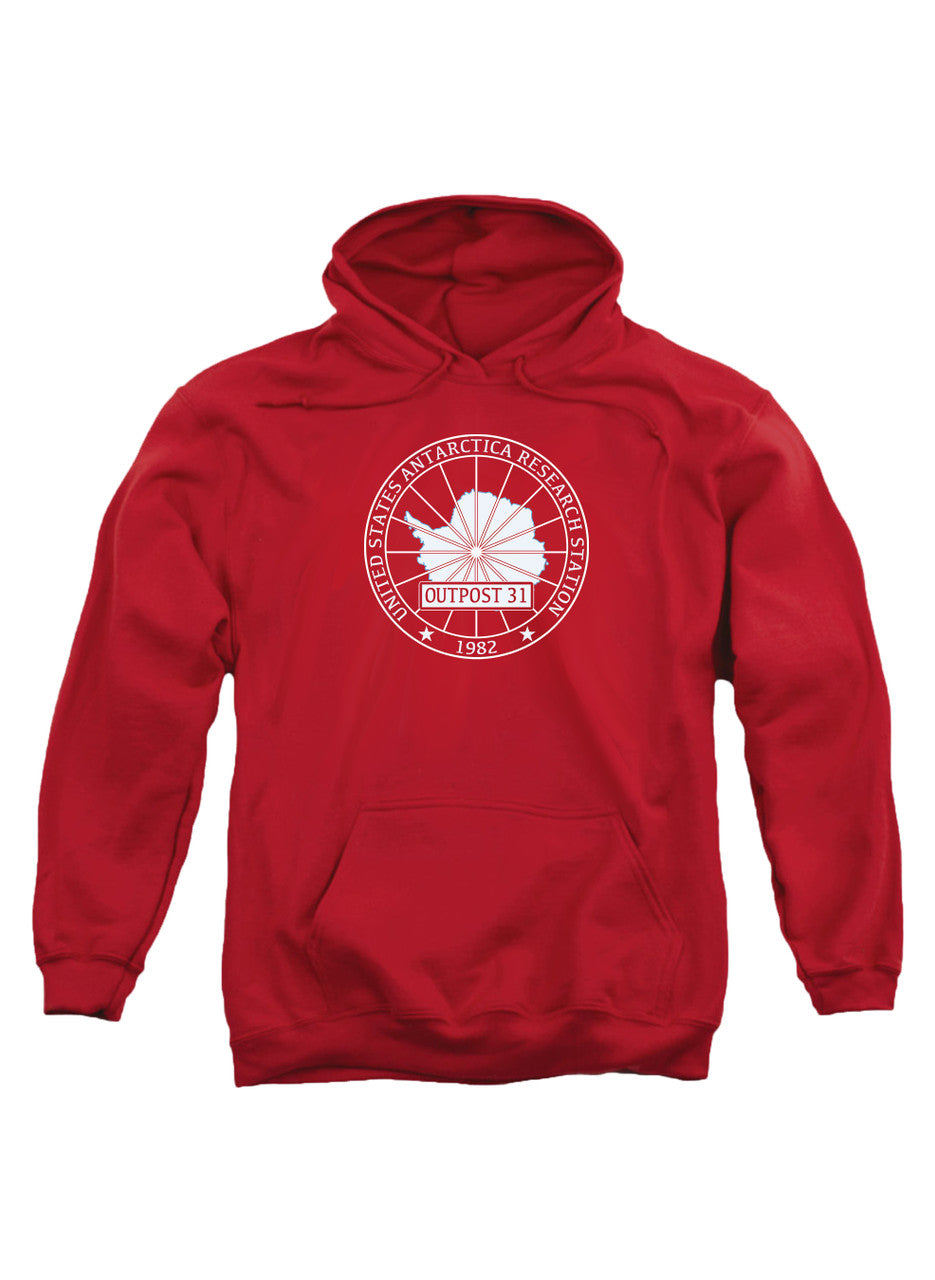 Red Outpost 31 Badge Hoodie