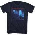 Navy Paranormal Activity t-shirt featuring a Paranormal Activity Nursery design