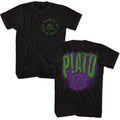 Black Panic! at the Disco t-shirt featuring a Panic! at the Disco PATD design