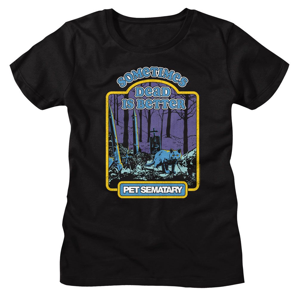 Pet Sematary Ladies T-Shirt - Storybook Sematary