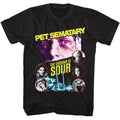 Black Pet Sematary t-shirt featuring a Sour Pet Sematary design
