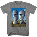 Graphite Heather Pink Floyd t-shirt featuring a Metal Heads design