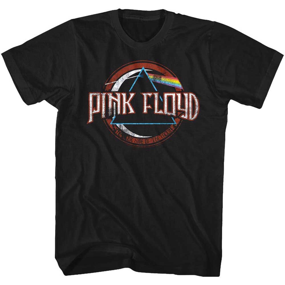 Black Pink Floyd t-shirt featuring a Pink Floyd logo design