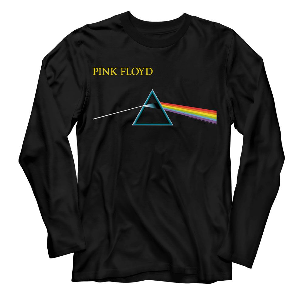 Pink Floyd Long Sleeve T-Shirt - Dark Side Simple