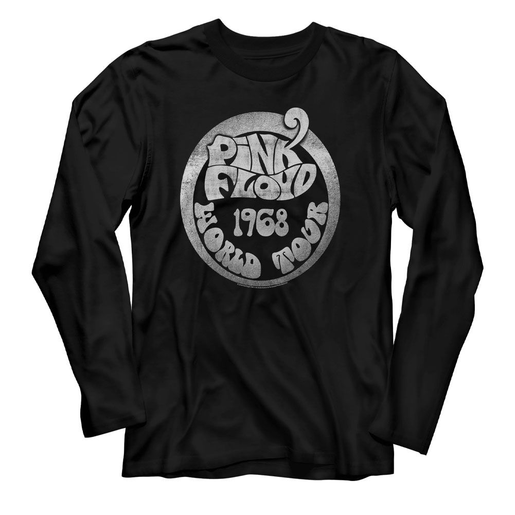 Pink Floyd Long Sleeve T-Shirt - 1968 World Tour