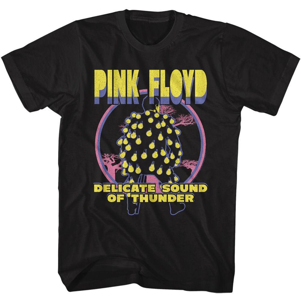 Black Pink Floyd t-shirt featuring a Delicate design