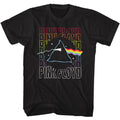Black Pink Floyd t-shirt featuring a Wavy Prism design