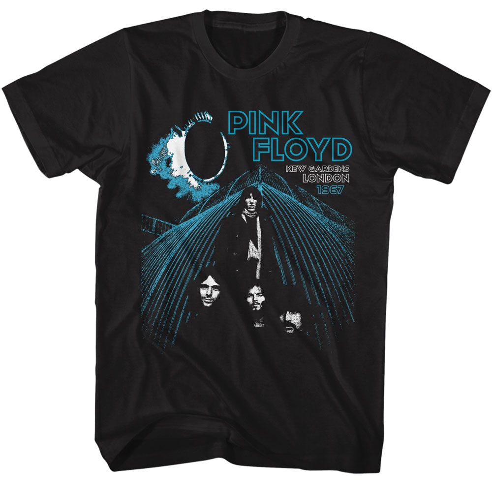 Black Pink Floyd t-shirt featuring a Kew Gardens design