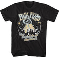 Black Pink Floyd t-shirt featuring a Space Pyramid design
