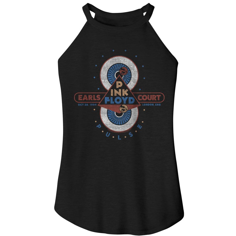 Pink Floyd Ladies Rocker Tank - Pulse