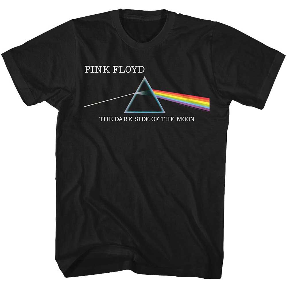 Black Pink Floyd t-shirt featuring a Dark Side Redux design