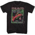 Black Pink Floyd t-shirt featuring a Pink Floyd for Christmas design