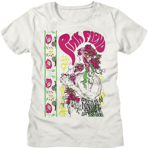 Pink Floyd Ladies T-Shirt - Psychedelic Tea
