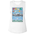 Pink Floyd Ladies Muscle Tank - Poster