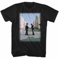 Black Pink Floyd t-shirt featuring a Wish You Were Here Fade design