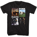 Black Pink Floyd t-shirt featuring a Pink Floyd photos design