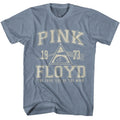 Indigo Heather Pink Floyd t-shirt featuring a PF Athletic design