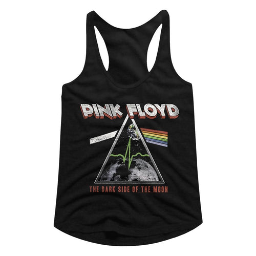 Pink Floyd Ladies Racerback - Moon