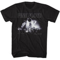 Black Pink Floyd t-shirt featuring a DSOTM Concert Photo design
