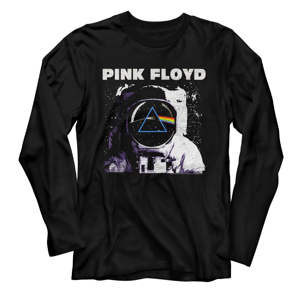 Pink Floyd Long Sleeve T-Shirt - Moon Alt