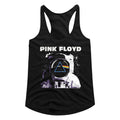 Pink Floyd Ladies Racerback - Moon Alt
