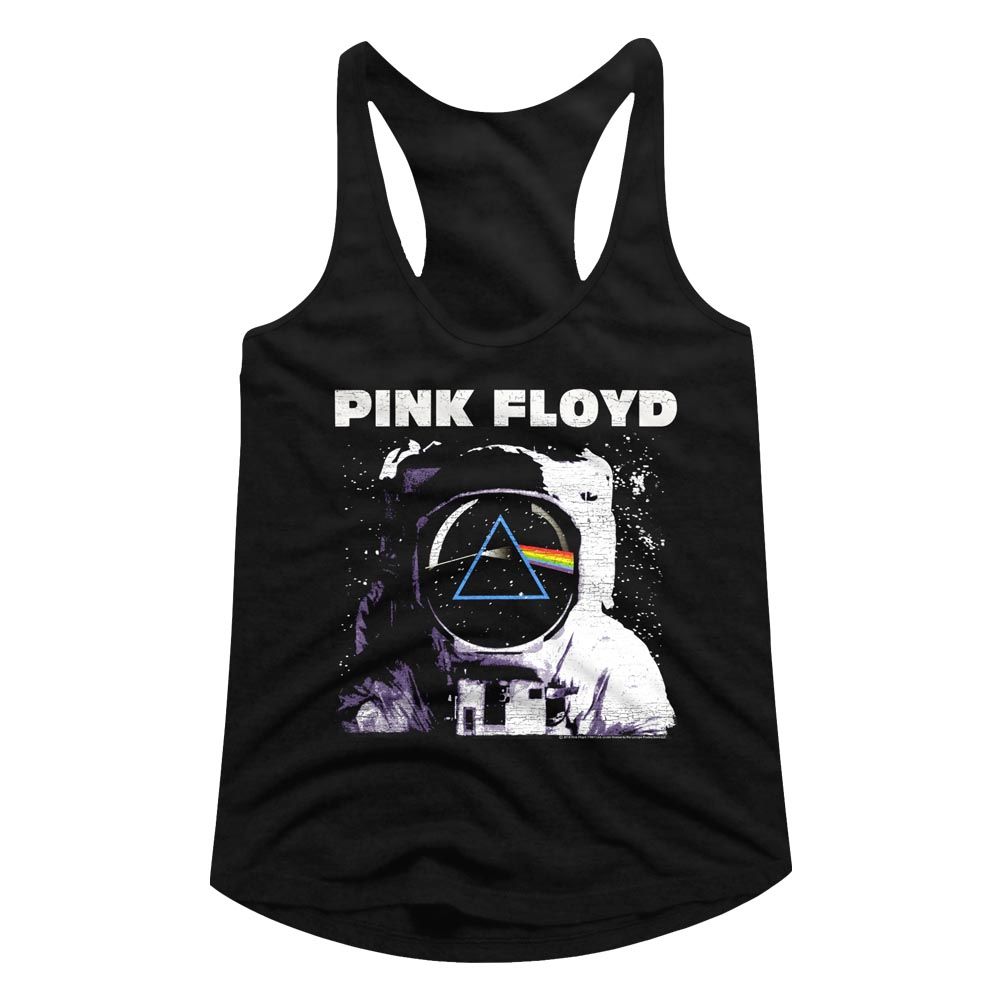 Pink Floyd Ladies Racerback - Moon Alt