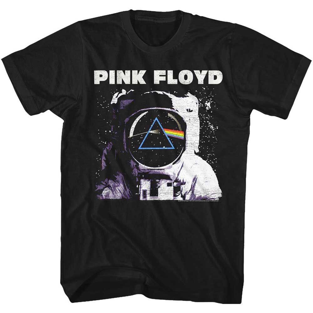 Black Pink Floyd t-shirt featuring a Moon design