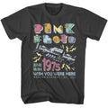 Smoke Gray Pink Floyd t-shirt featuring a Wish You Were Here 1975 design