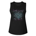 Pink Floyd Ladies Muscle Tank - Purple Floyd