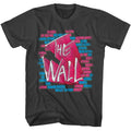 Smoke Gray Pink Floyd t-shirt featuring a The Wall Bricks design
