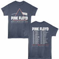 Navy heather Pink Floyd t-shirt featuring a North American Tour 1973 design